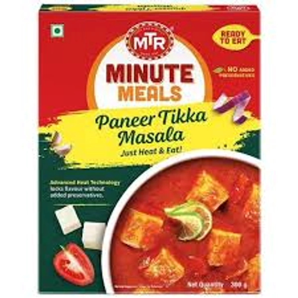 MTR MINTUE MEALS PANEER TIKKA MASALA - 300GM