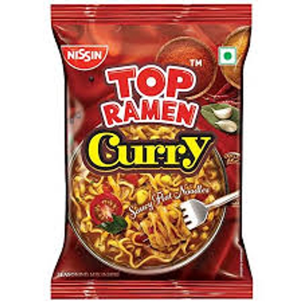 NISSAN TOP RAMEN CURRY NOODLES - 70GM