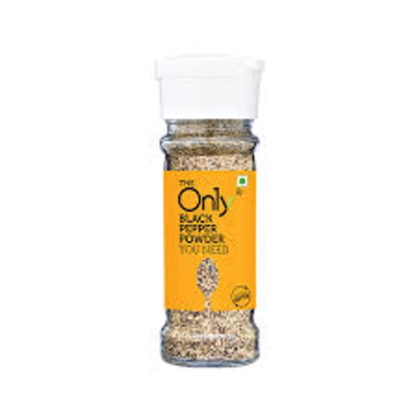 ONLY BLACK PEPPER POWDER - 50GM