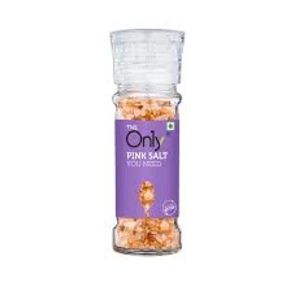 ONLY PINK SALT GRINDER - 100GM