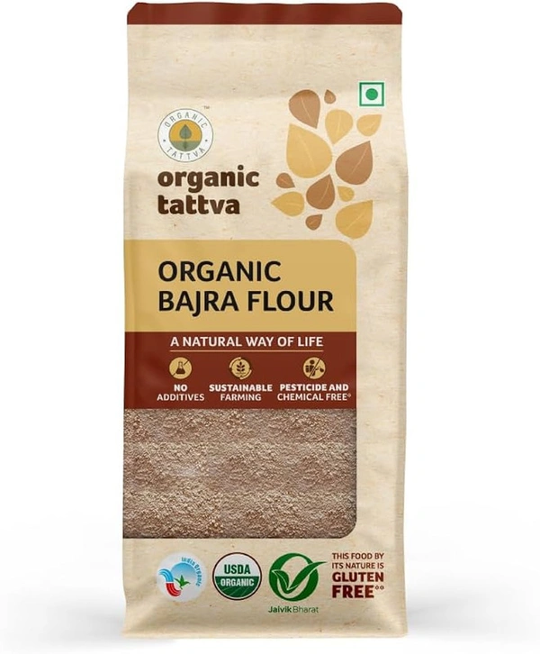 ORGANIC TATTVA BAJRA FLOUR - 500GM