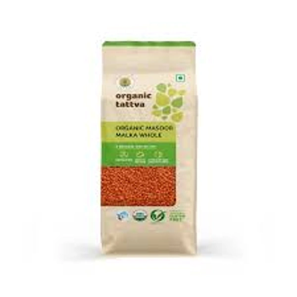 PURE&SURE ORGANIC TATTVA MASOOR MALKA WHOLE - 500GM