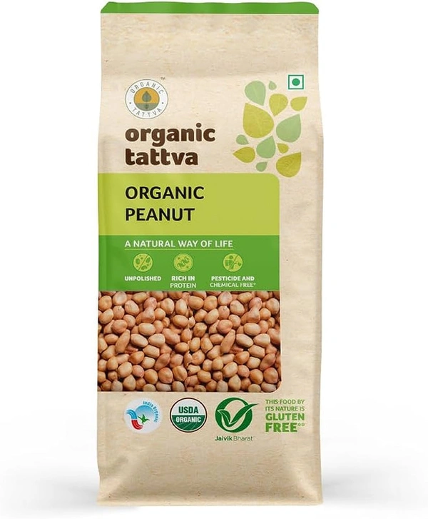 ORGANIC TATTVA PEANUTS - 500GM