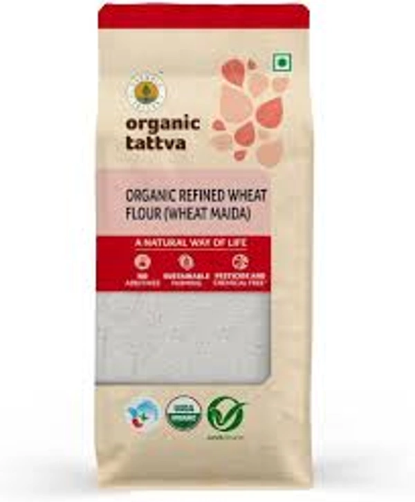 ORGANIC TATTVA REFINED WHEAT FLOUR (MAIDA) - 500GM