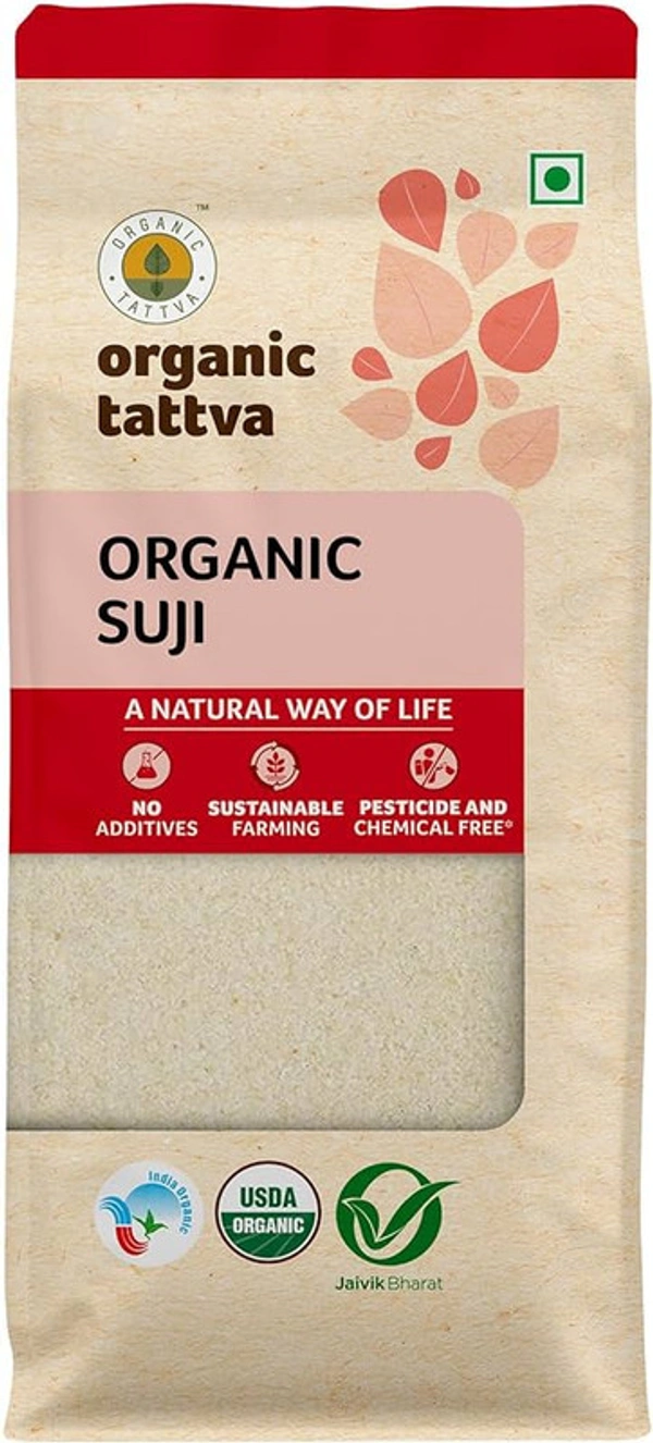 ORGANIC TATTVA SOOJI - 500GM
