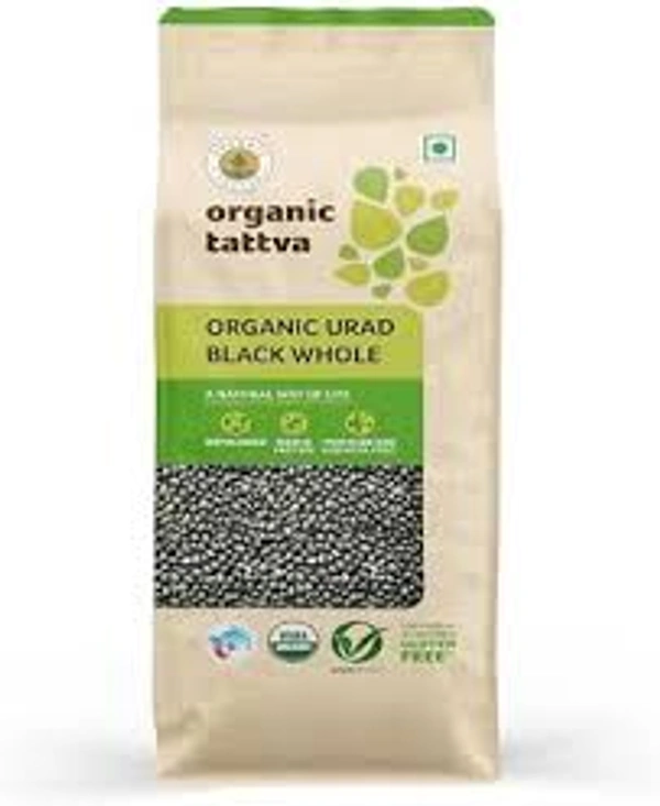 FIGARO ORGANIC TATTVA URAD DAL BLACK WHOLE - 500GM