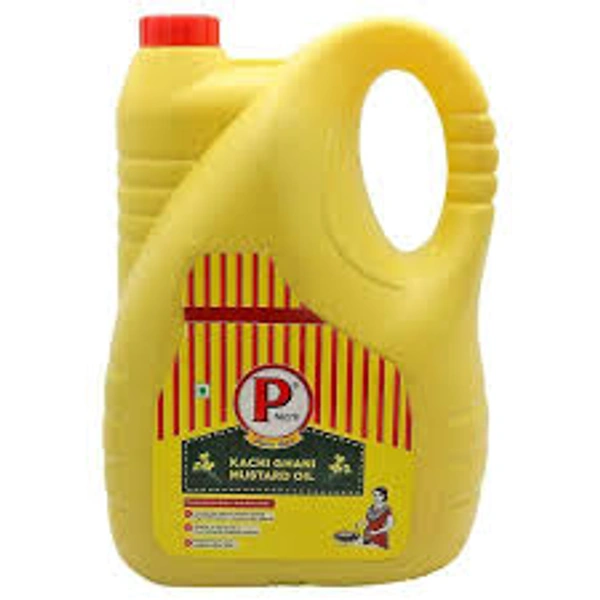 P MARK KACHI GHANI MUSTARD OIL - 5LTR