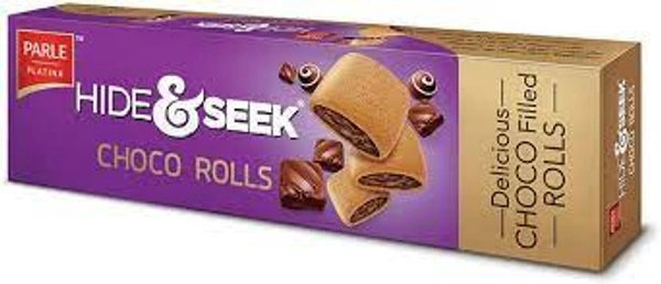 PARLE HIDE&SEEK CHOCO ROLLS COOKIES - 75GM
