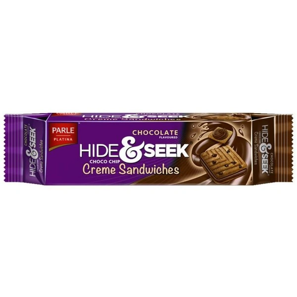 PARLE HIDE&SEEK CHOCOLATE CRÈME SANDWICH BISCUITS - 100GM