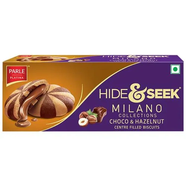PARLE HIDE&SEEK MILANO CHOCO&HAZELNUT COOKIES - 60GM