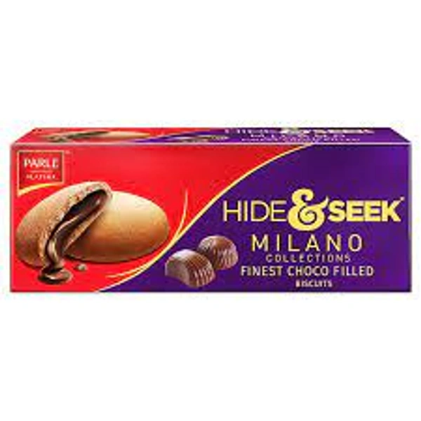 PARLE HIDE&SEEK MILANO FINEST CHOCOFILLED COOKIES - 75GM