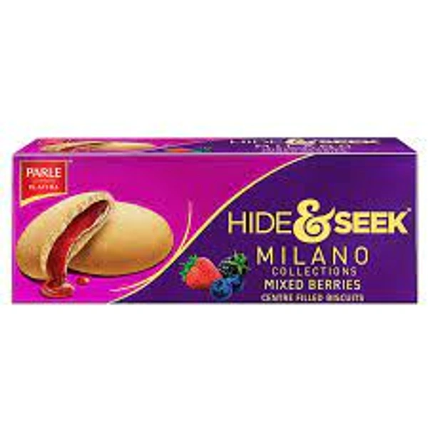 PARLE HIDE&SEEK MILANO MIXED BERRIES COOKIES - 75GM