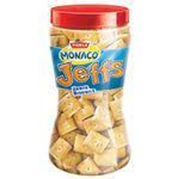 PARLE MONACO JEFF JEERA BISCUITS JAR - 200GM