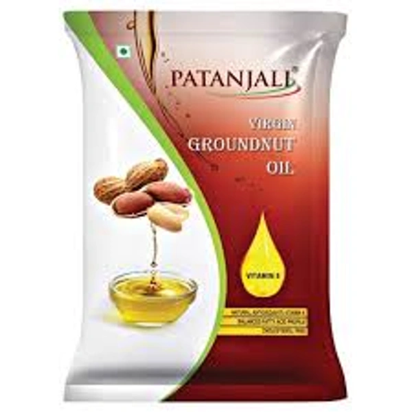 PATANJALI GROUNDNUT OIL - 1LTR