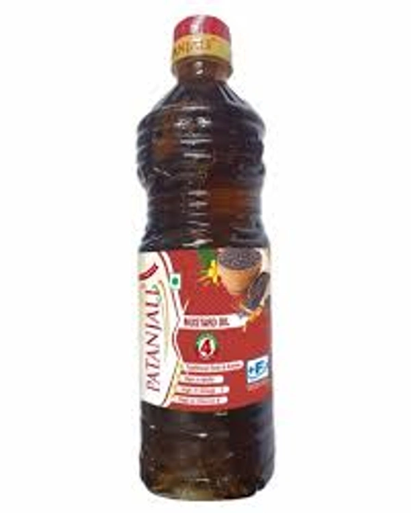 SHAM SUPER STORE PATANJALI KACHI GHANI MUSTARD OIL - 1LTR