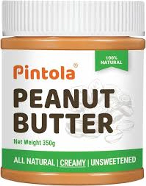 PINTOLA PEANUT BUTTER NATURAL CREAMY - 350GM