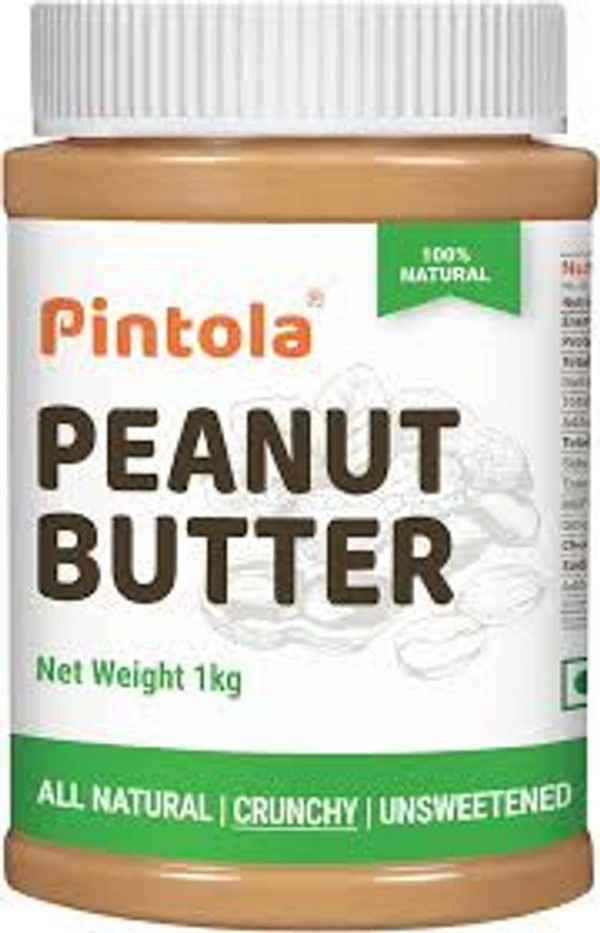 PINTOLA PEANUT BUTTER NATURAL CRUNCHY - 350GM