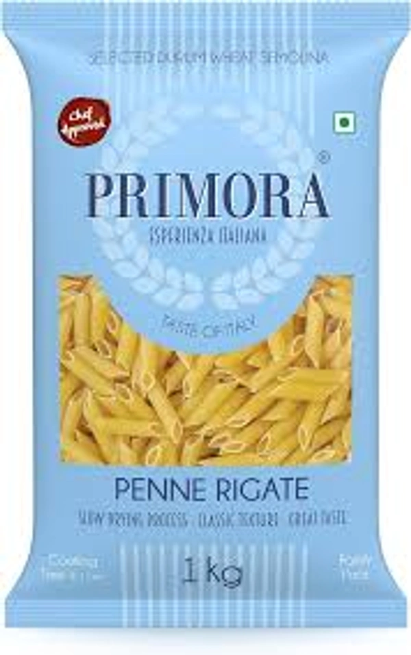 PRIMORA PENNE RIGATE PASTA - 1KG