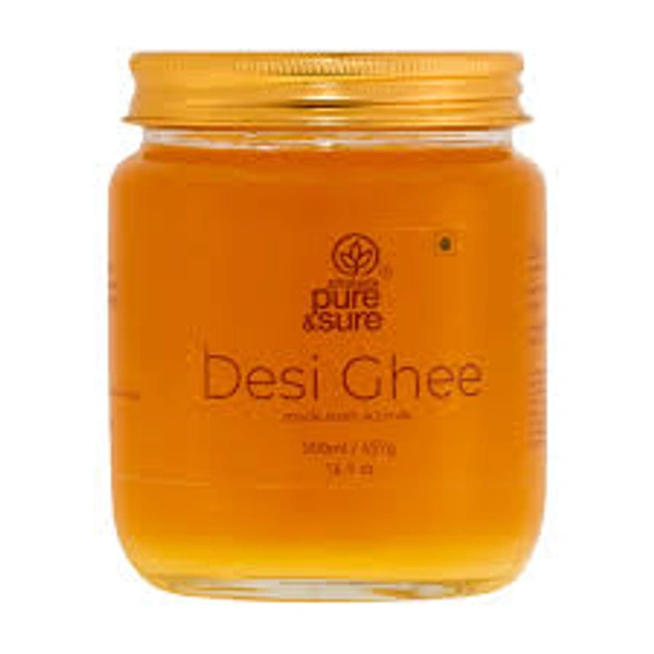 PURE&SURE ORGANIC DESI GHEE - 500ML