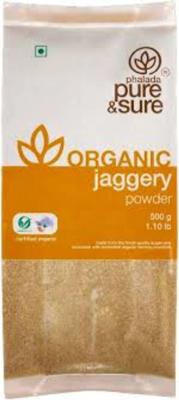 PURE&SURE ORGANIC JAGGERY POWDER - 500GM