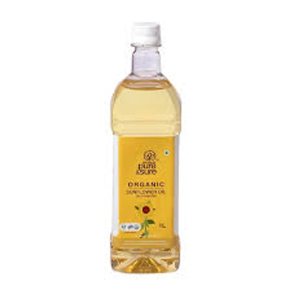PURE&SURE ORGANIC SUNFLOWER OIL - 1LTR