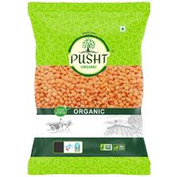 JIVO PUSHT ORGANIC MASOOR DHULI DAL - 500GM