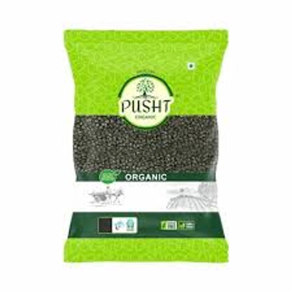 PUSHT ORGANICS PUSHT ORGANIC URAD WHOLE DAL - 500GM