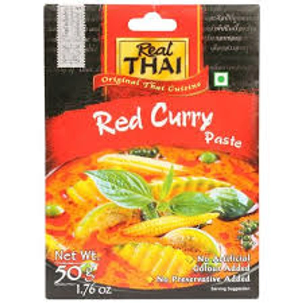 REAL THAI RED CURRY PASTE - 50GM