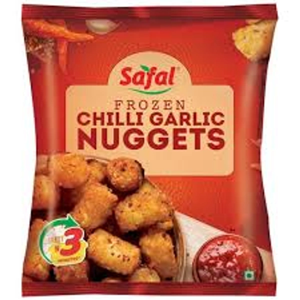 SAFAL CHILLI GARLIC NUGGETS - 400GM
