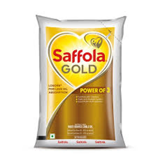 SHAM SUPER STORE SAFFOLA GOLD REFINED OIL - 1LTR