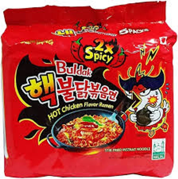 SAMYANG BULDAK 2X SPICY HOT CHICKEN FLAVOUR RAMEN - 140GM