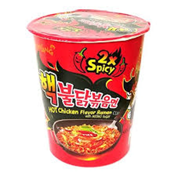 SAMYANG BULDAK 2X SPICY HOT CHICKEN FLAVOUR RAMEN CUP - 70GM