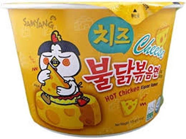 SAMYANG BULDAK CHEESE HOT CHICKEN FLAVOUR RAMEN CUP - 70GM