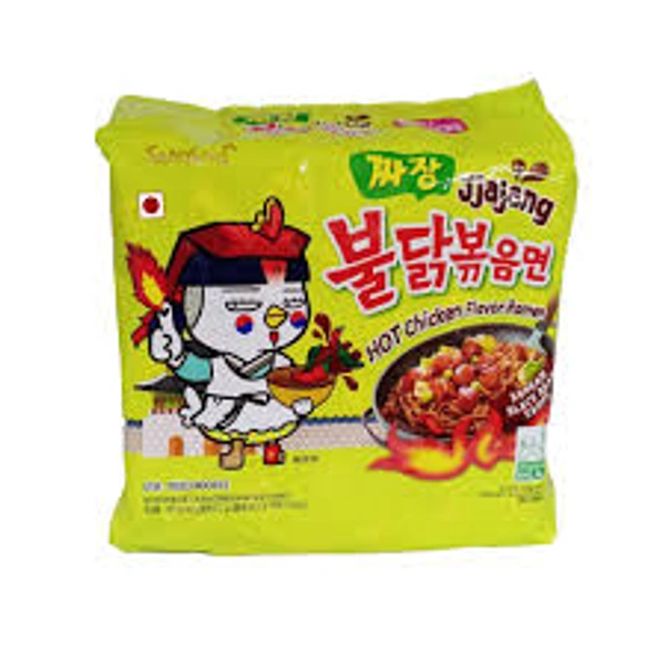 SAMYANG BULDAK JJAJANG HOT CHICKEN FLAVOUR RAMEN - 140GM