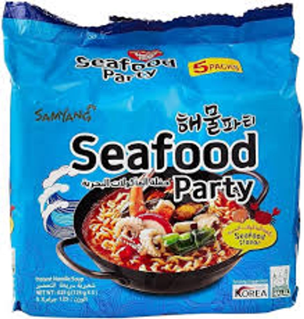 SAMYANG SEAFOOD PARTY NOODLES - 125GM
