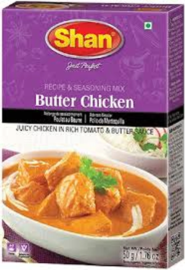 SHAN BUTTER CHICKEN MASALA - 50GM
