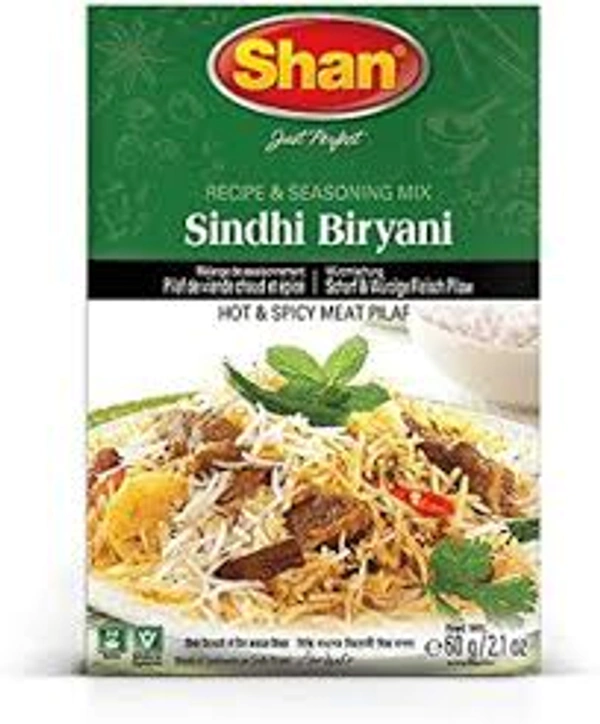 SHAN SINDHI BIRYANI MASALA - 60GM