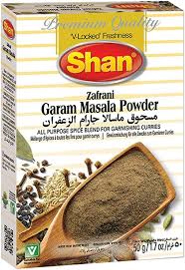 SHAN ZAFRANI GARAM MASALA - 50GM