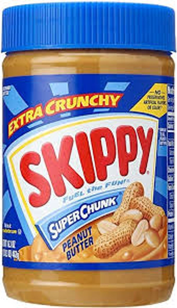 SKIPPY PEANUT BUTTER SUPER CHUNKY - 462GM