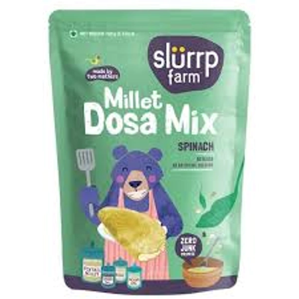 SLURRP FARM MILLET DOSA MIX SPINACH - 150GM