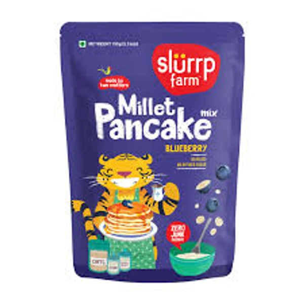 MTR SLURRP FARM MILLET PANCAKE MIX BLUEBERRY CRANBERRY - 150GM