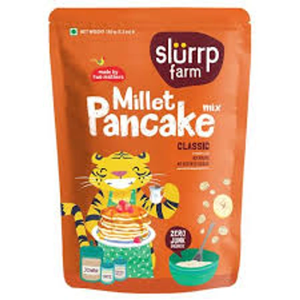 HALDIRAMS SLURRP FARM MILLET PANCAKE MIX CLASSIC - 150GM