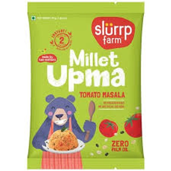 SLURRP FARM MILLET UPMA TOMATO MASALA - 50GM
