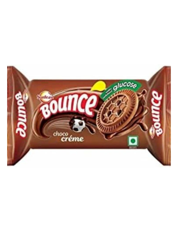 SUNFEAST BOUNCE CHOCO CREME BISCUITS - 64GM