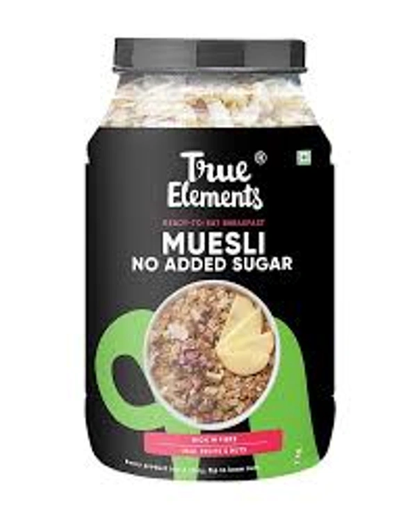 TRUE ELEMENTS MUESLI NO SUGAR - 400GM