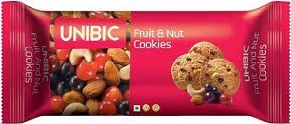 UNIBIC FRUIT&NUT COOKIES - 75GM