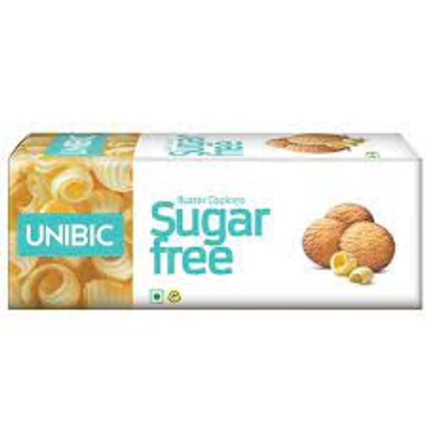 UNIBIC SUGAR FREE BUTTER COOKIES - 75GM