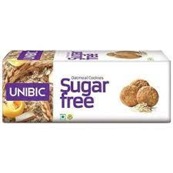 UNIBIC SUGAR FREE OATMEAL COOKIES - 75GM