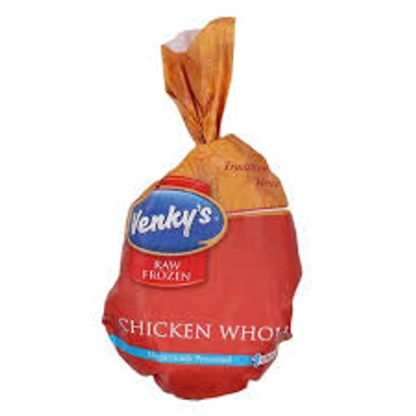 VENKEY'S RAW CHICKEN WHOLE - 1KG