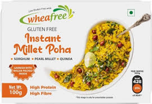 WHEAFREE GLUTEN FREE INSTANT MILLET POHA - 125GM